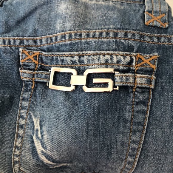 Dolce and gabbana skirt jean denim silver accent - Picture 14 of 16